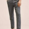 Clothing * | Mango Miami Chinos Dark Heather Grey