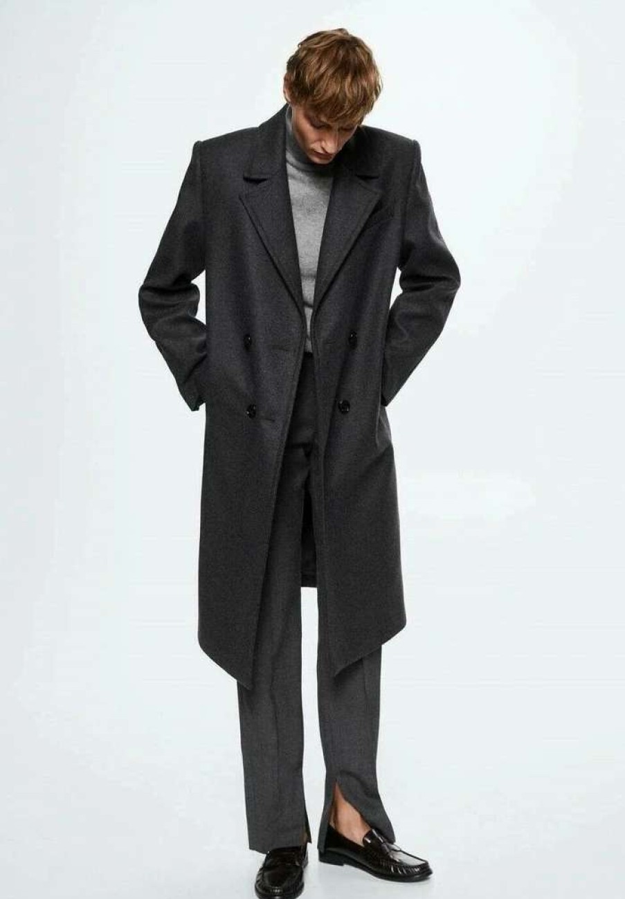 Clothing * | Mango Nirvana Classic Coat Grau