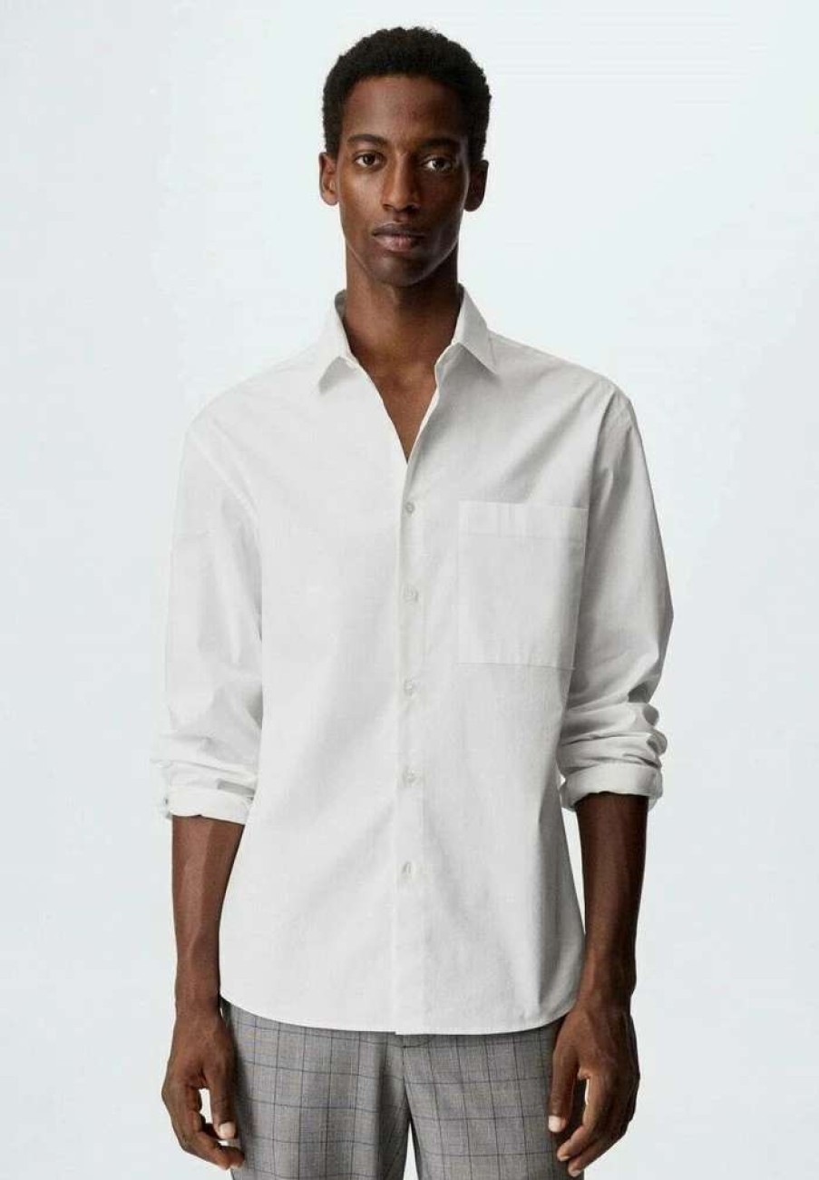 Clothing * | Mango Shirt White