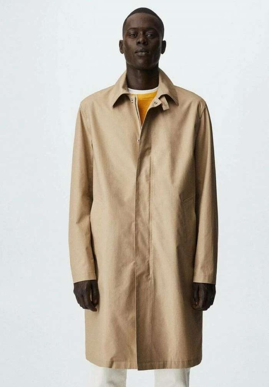 Clothing * | Mango Luis Classic Coat Mellembrun