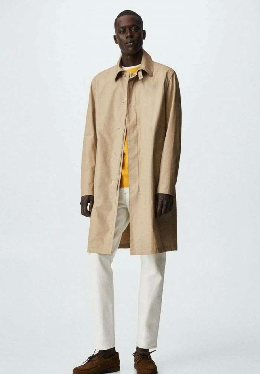 Clothing * | Mango Luis Classic Coat Mellembrun