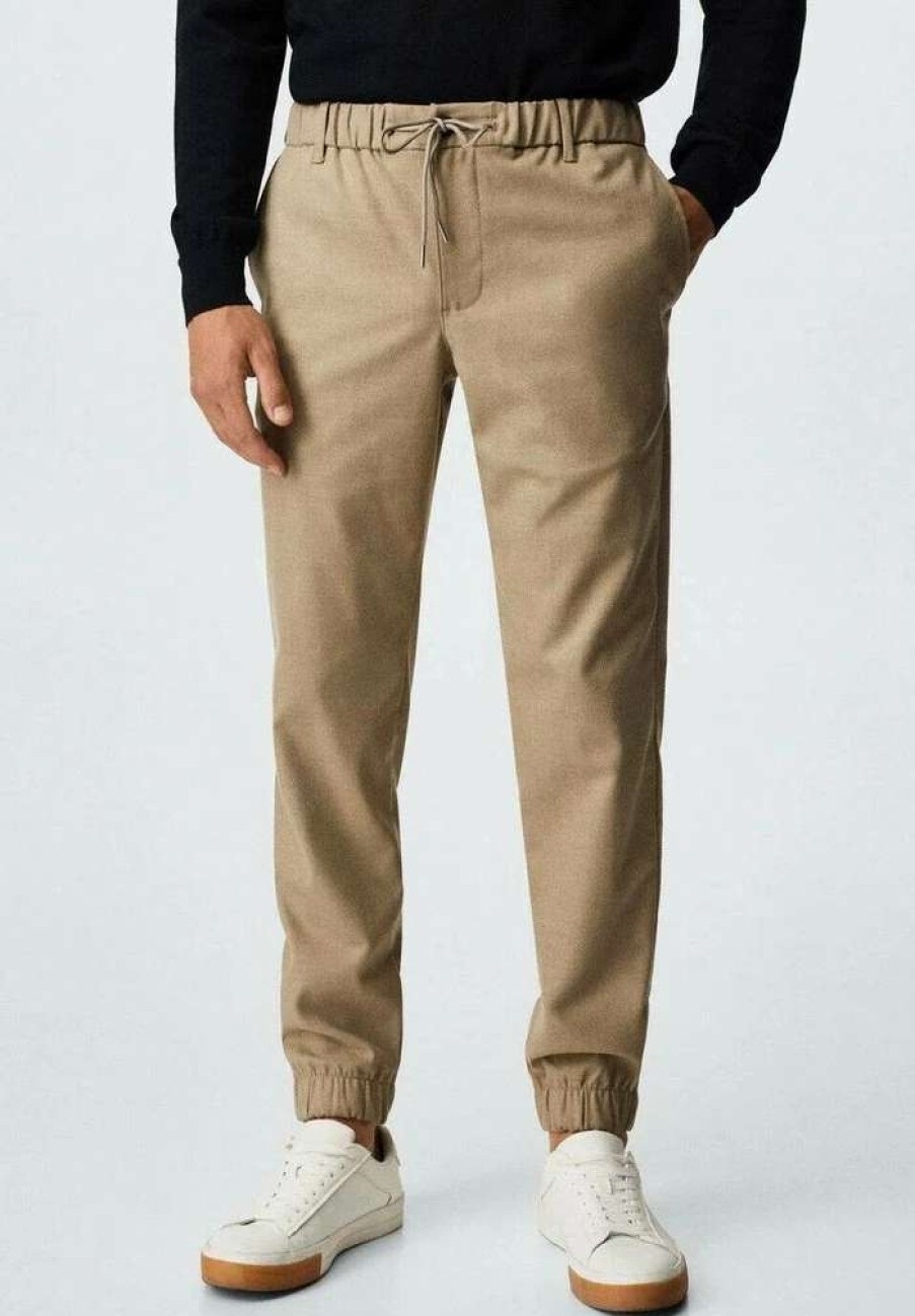 Clothing * | Mango Murlo Trousers Open Beige