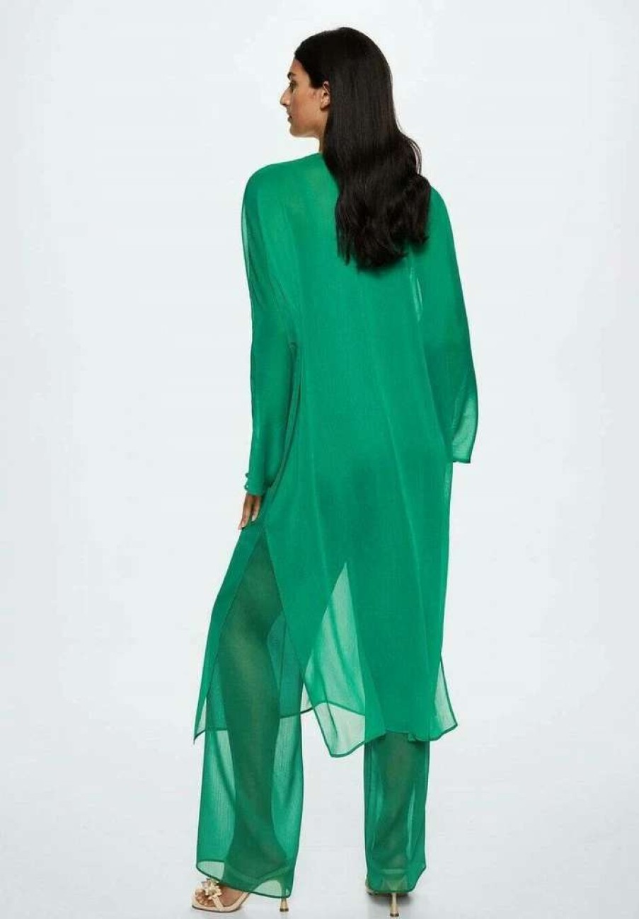 Clothing * | Mango Bambu-A Tunic Vert