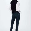 Clothing * | Mango Pushup Jeans Skinny Fit Bleu Fonce Intense