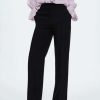 Clothing * | Mango Simon Trousers Black