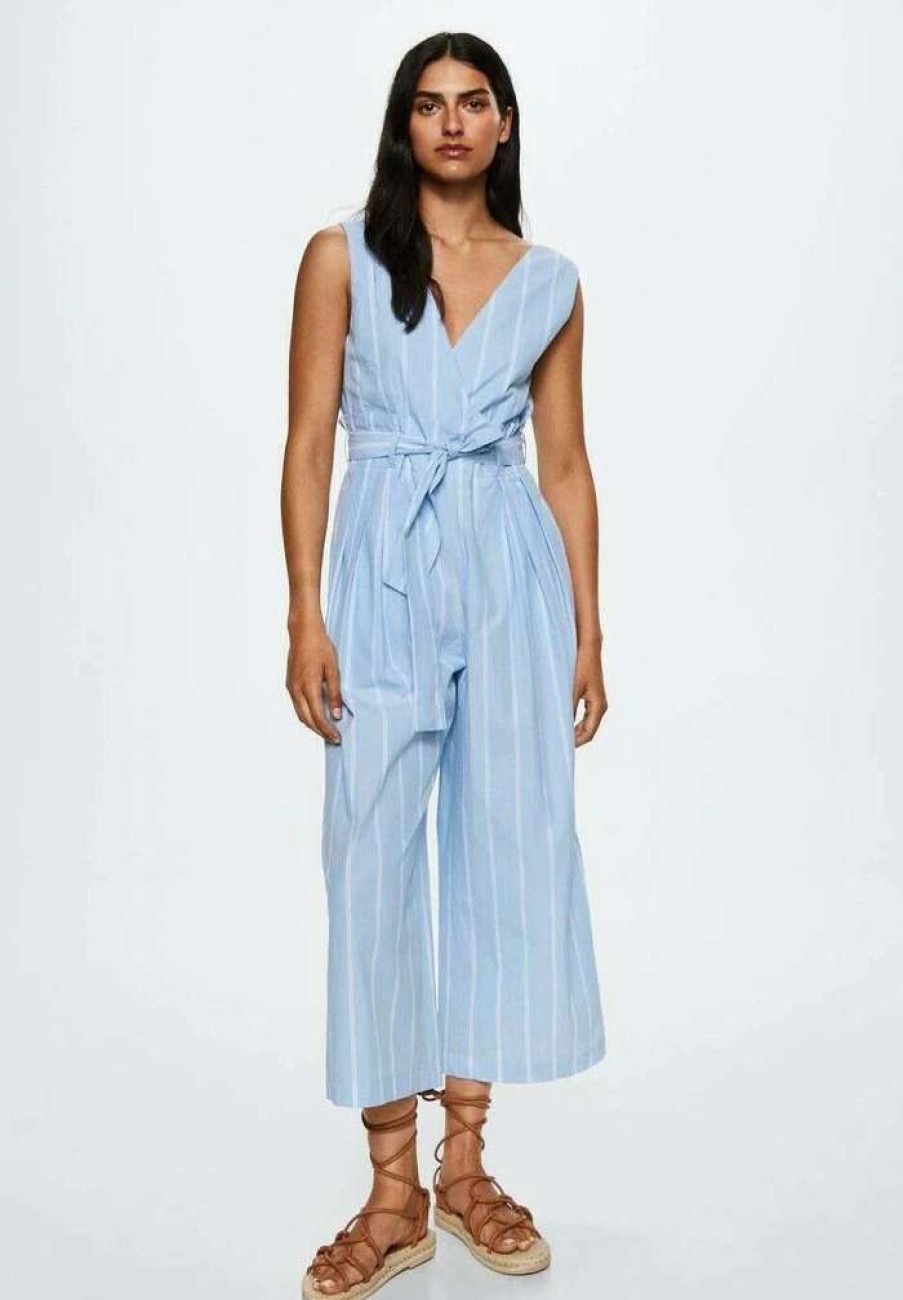 Clothing * | Mango Gabriela H Jumpsuit Hemelsblauw