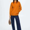 Clothing * | Mango Lotus Jumper Mandarine