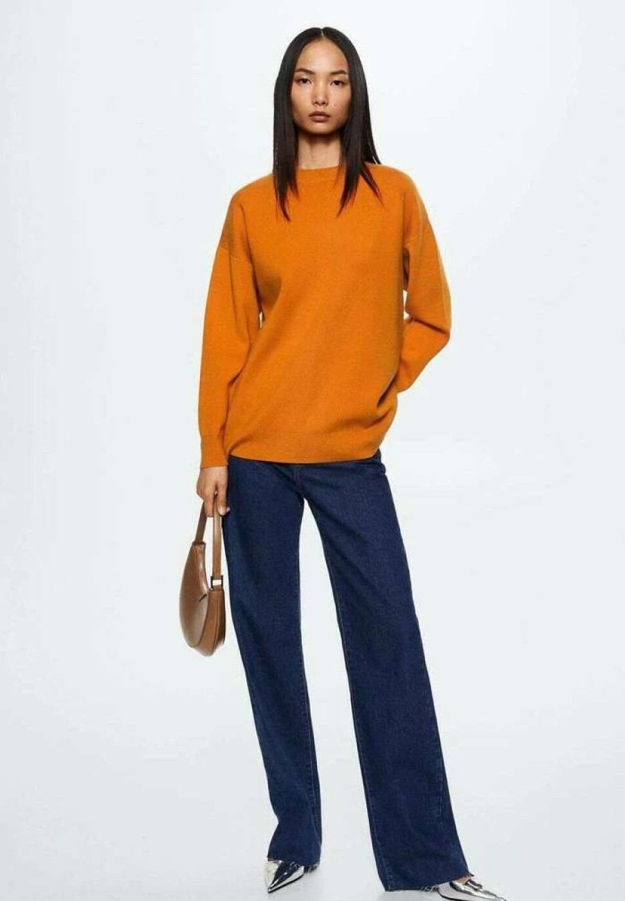 Clothing * | Mango Lotus Jumper Mandarine