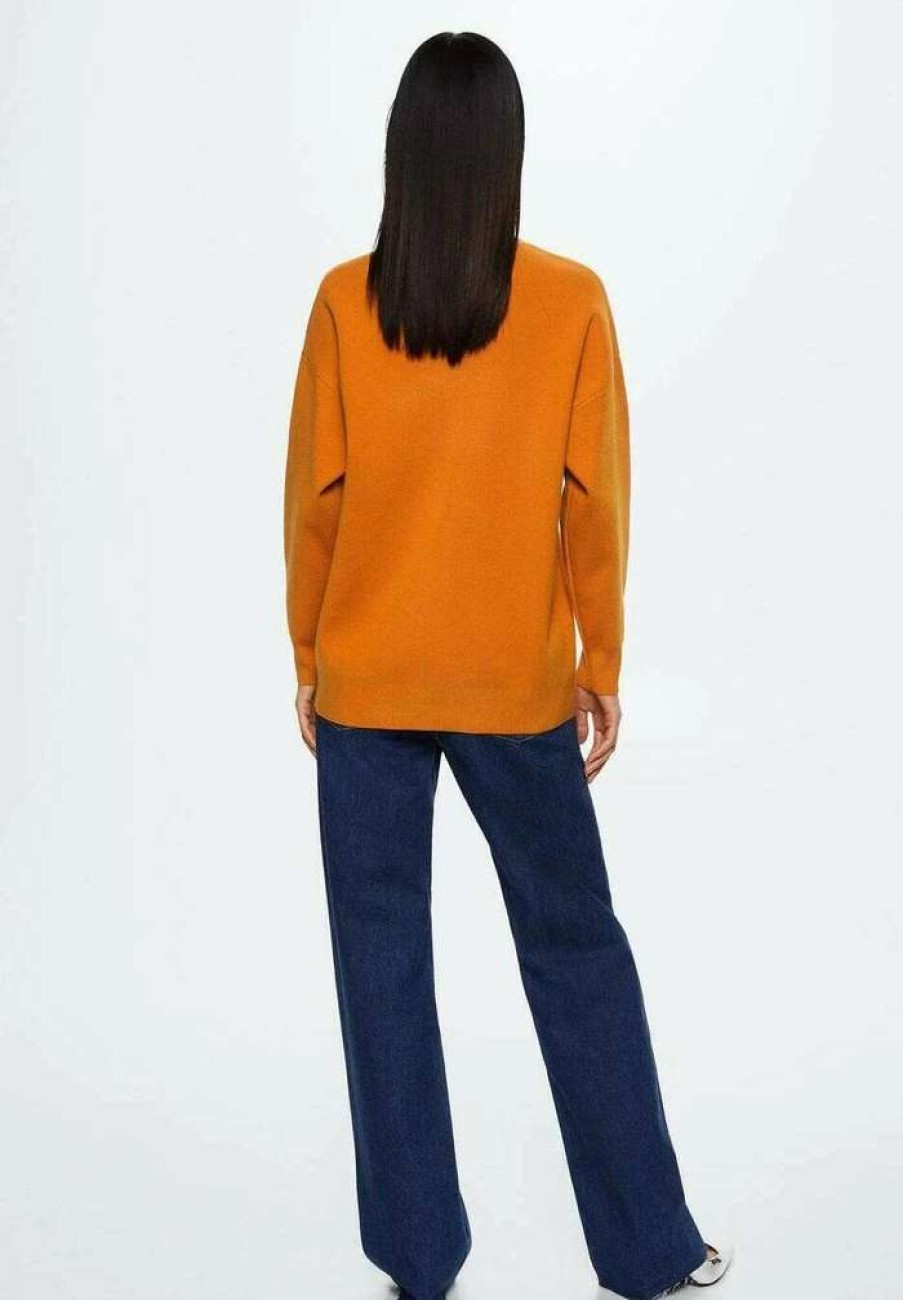 Clothing * | Mango Lotus Jumper Mandarine