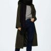 Clothing * | Mango Ladydi Parka Kaki