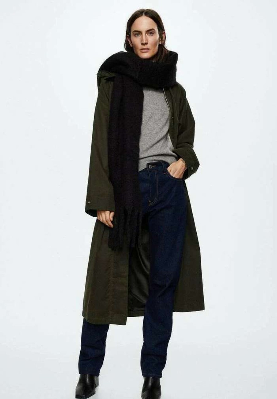 Clothing * | Mango Ladydi Parka Kaki