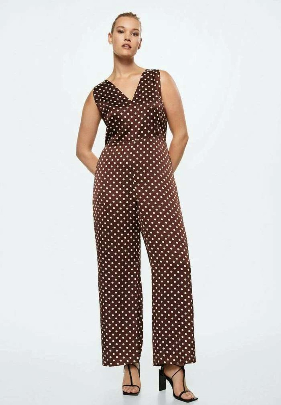 Clothing * | Mango Lola Jumpsuit Braun