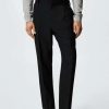 Clothing * | Mango Paris Trousers Noir