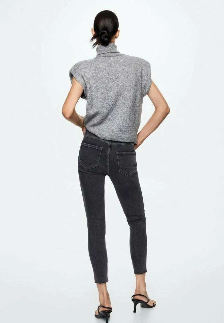 Clothing * | Mango Isa Jeans Skinny Fit Open Gra