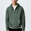 Clothing * | Mango Bowie Hoodie Grun