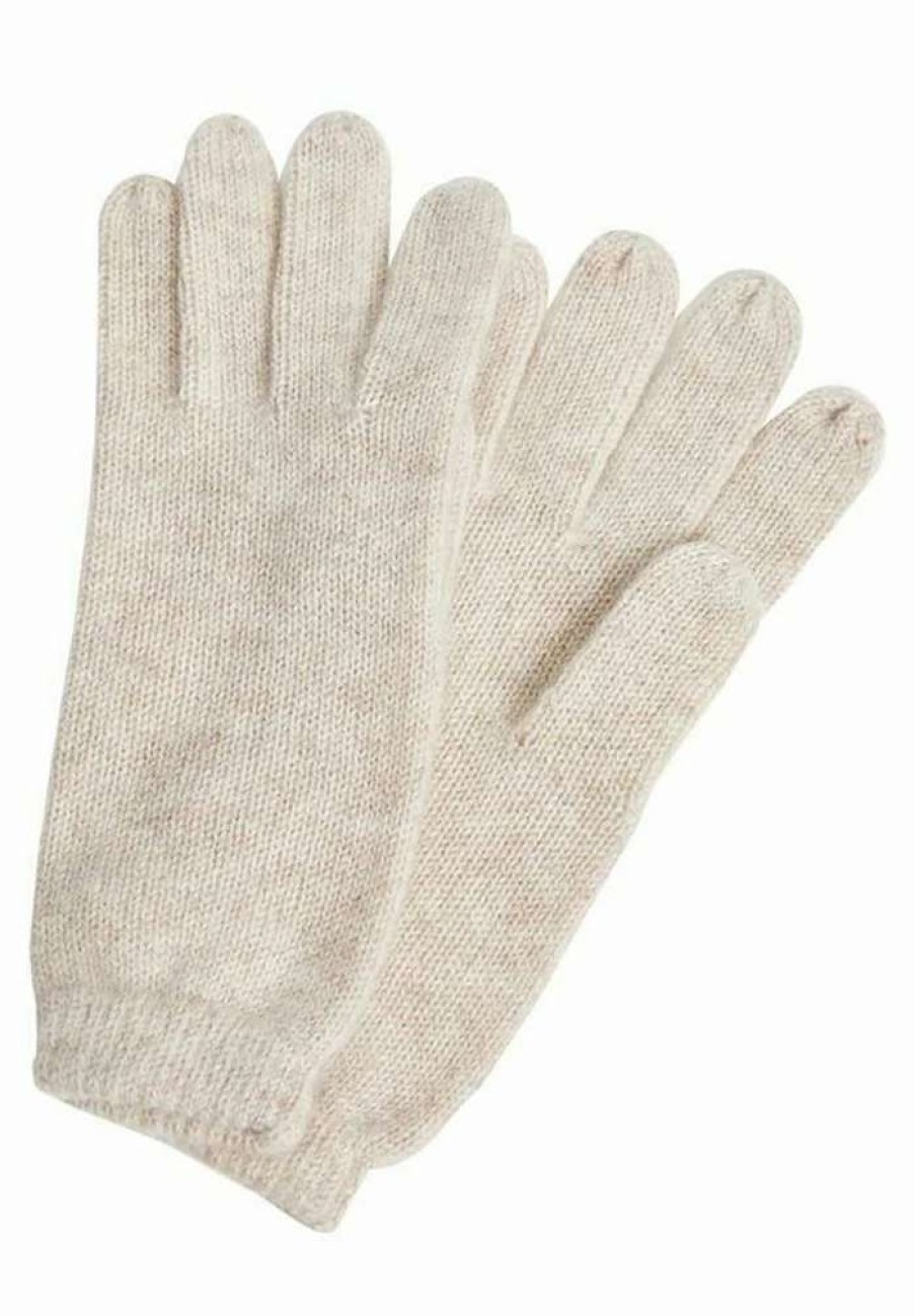 Accessoires * | Mango Gloves Ecru