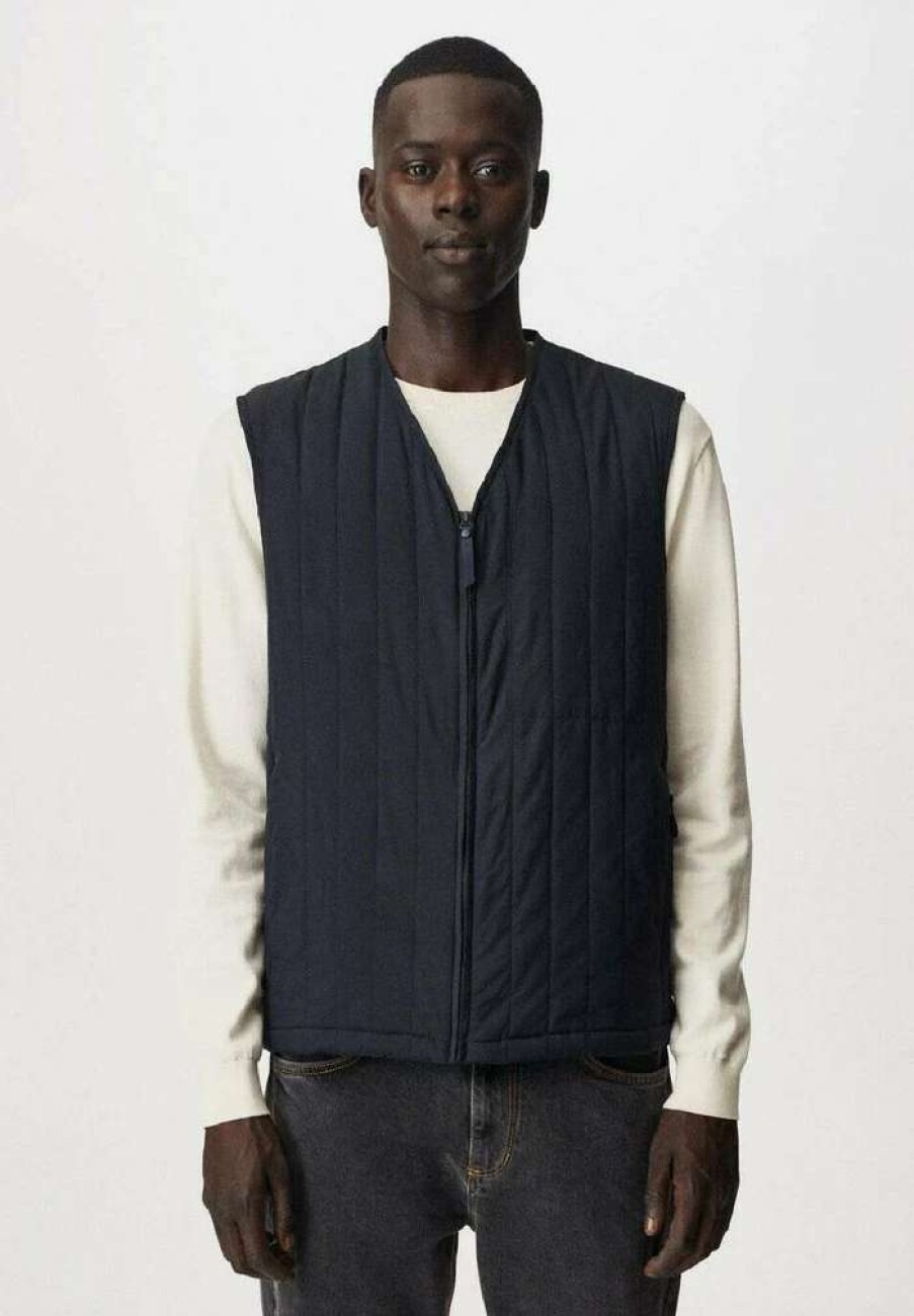 Clothing * | Mango Vigo Waistcoat Donkermarine