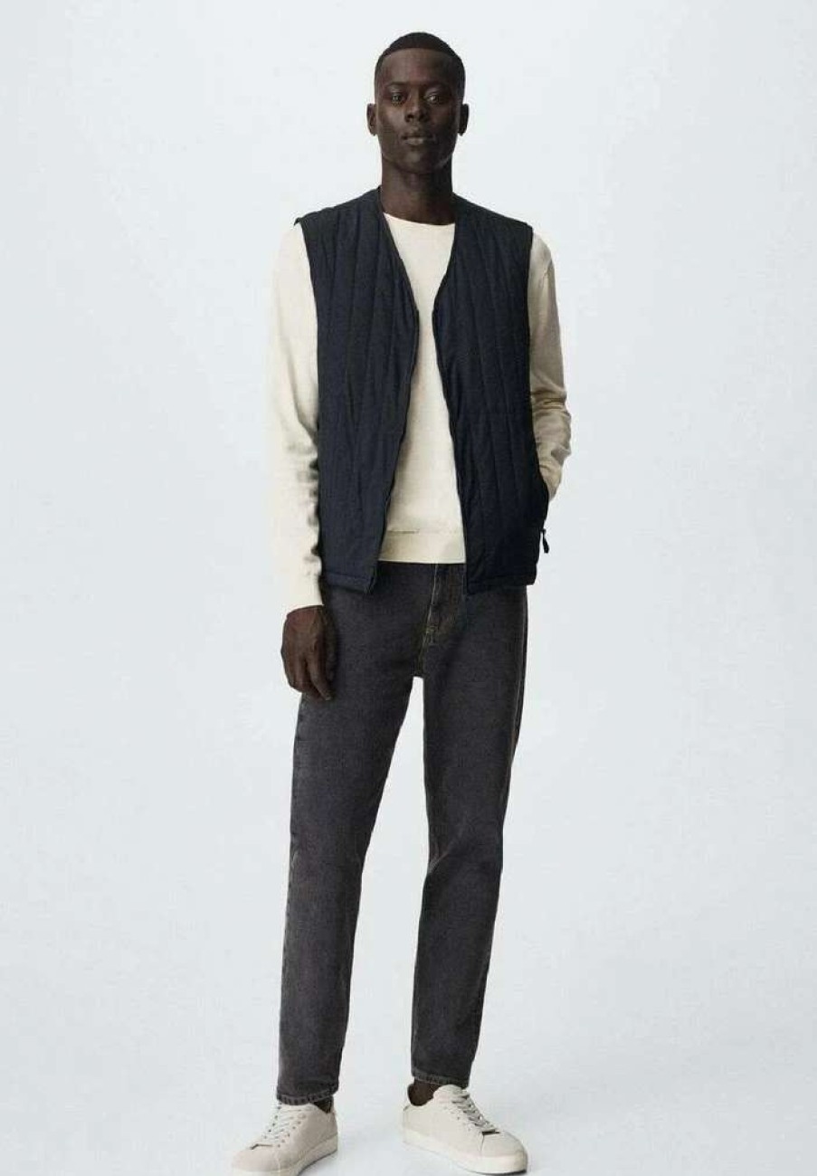 Clothing * | Mango Vigo Waistcoat Donkermarine