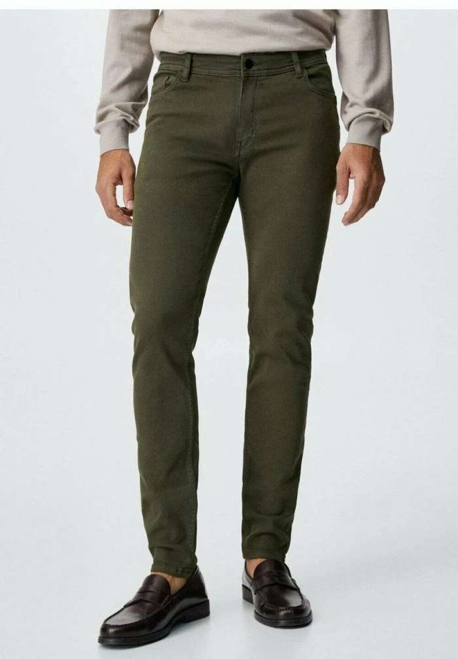 Clothing * | Mango Billy Trousers Kaki