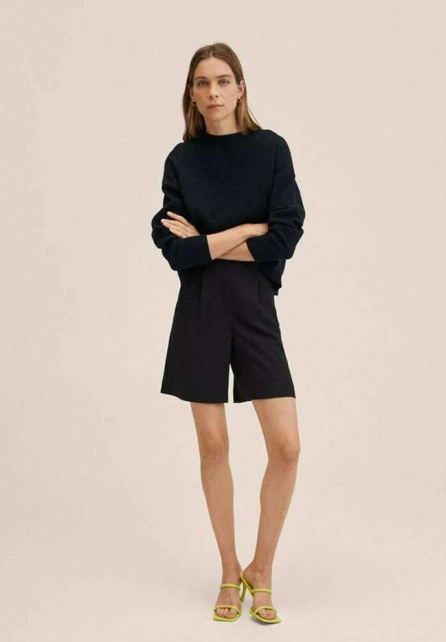 Clothing * | Mango Tortuga Jumper Noir