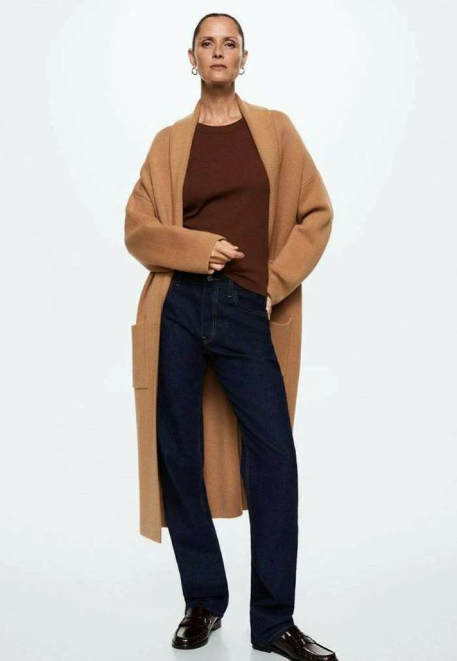 Clothing * | Mango Ringo Classic Coat Camel