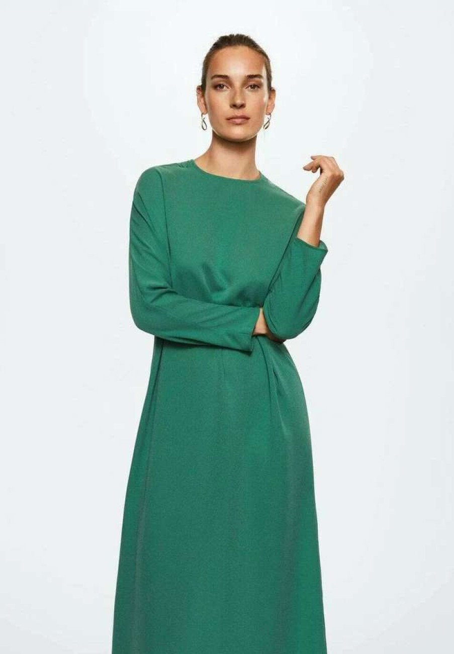 Clothing * | Mango Esmerald A Maxi Dress Groen