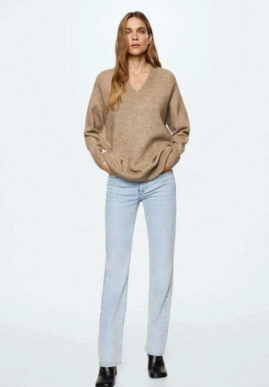 Clothing * | Mango Taldorav Jumper Lys Pastelgra