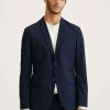 Clothing * | Mango Paulo Blazer Jacket Dunkles Marineblau