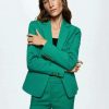 Clothing * | Mango Cofi Blazer Groen