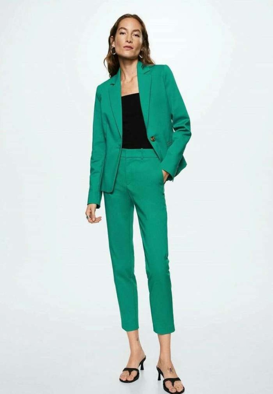 Clothing * | Mango Cofi Blazer Groen