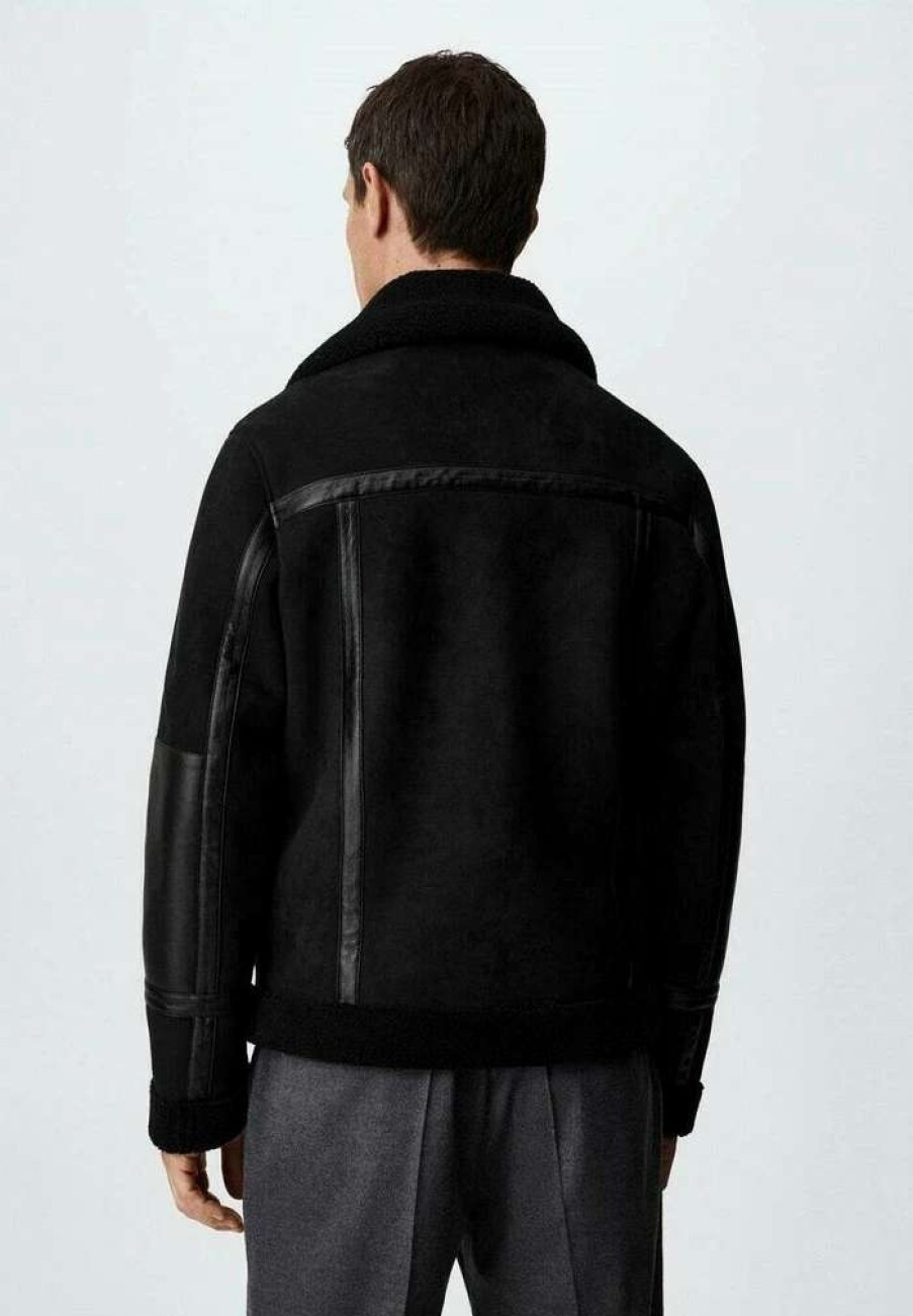 Clothing * | Mango Light Jacket Schwarz