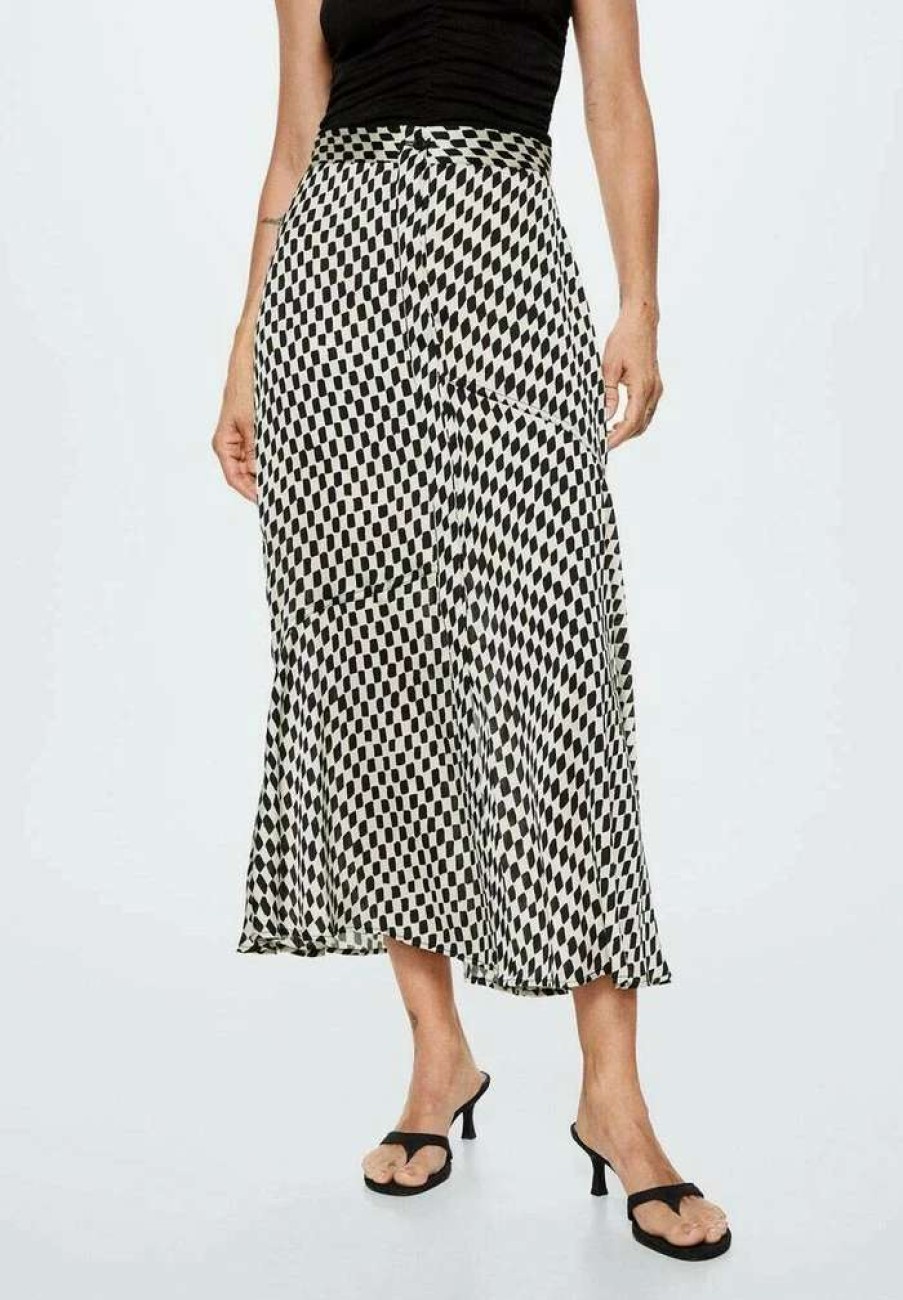 Clothing * | Mango Sixty Maxi Skirt Black