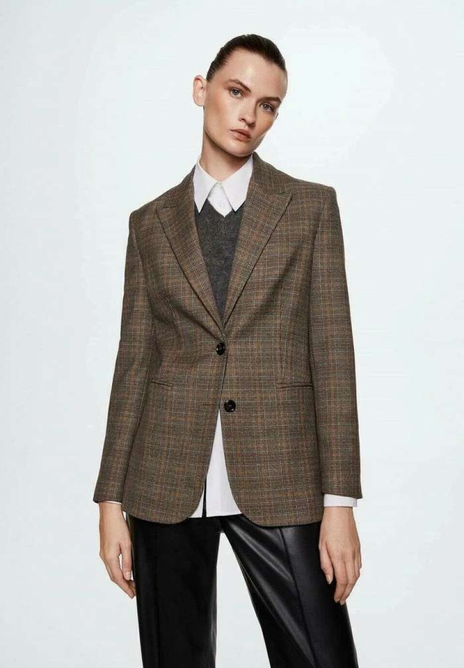 Clothing * | Mango Judy Blazer Brown