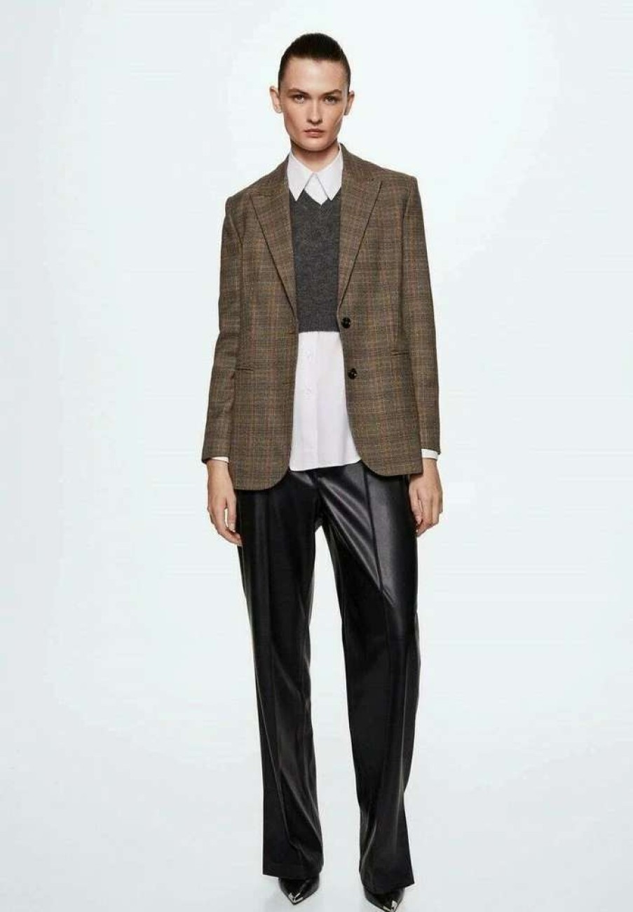 Clothing * | Mango Judy Blazer Brown