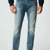 Clothing * | Mango Tom Slim Fit Jeans Bleu Moyen Vintage