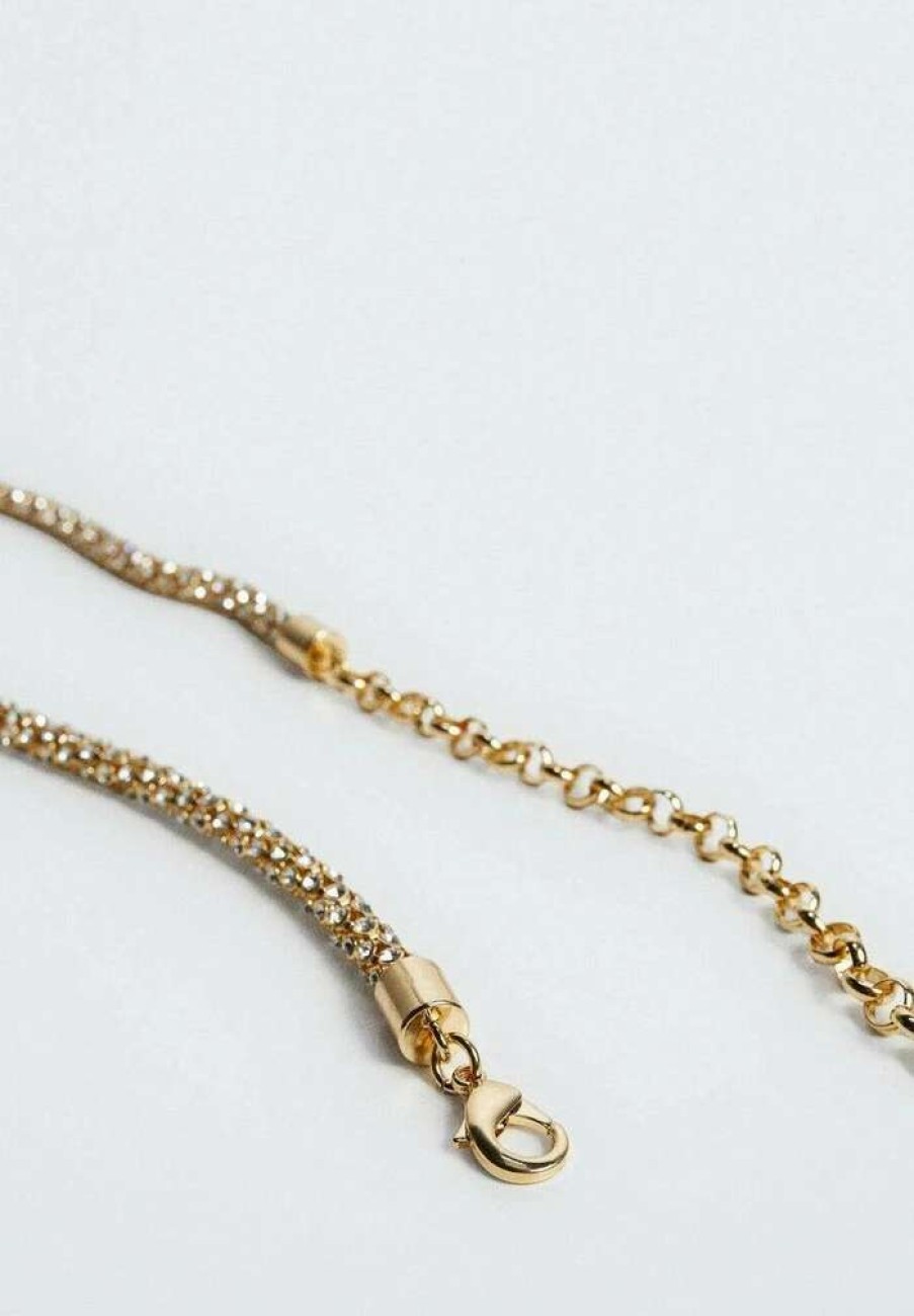 Accessoires * | Mango Dafne Necklace Goud