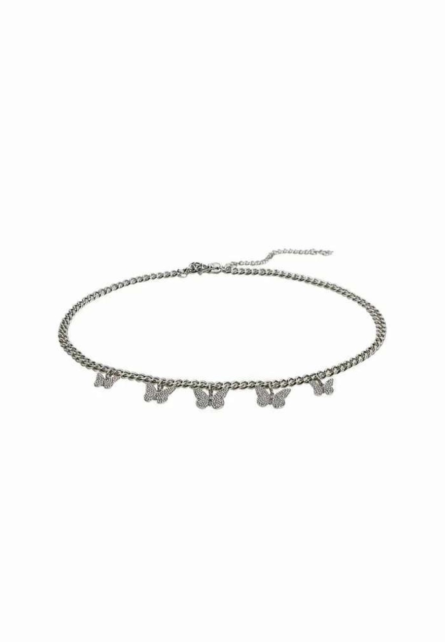 Accessoires * | Mango Bolboret Anklet Silver