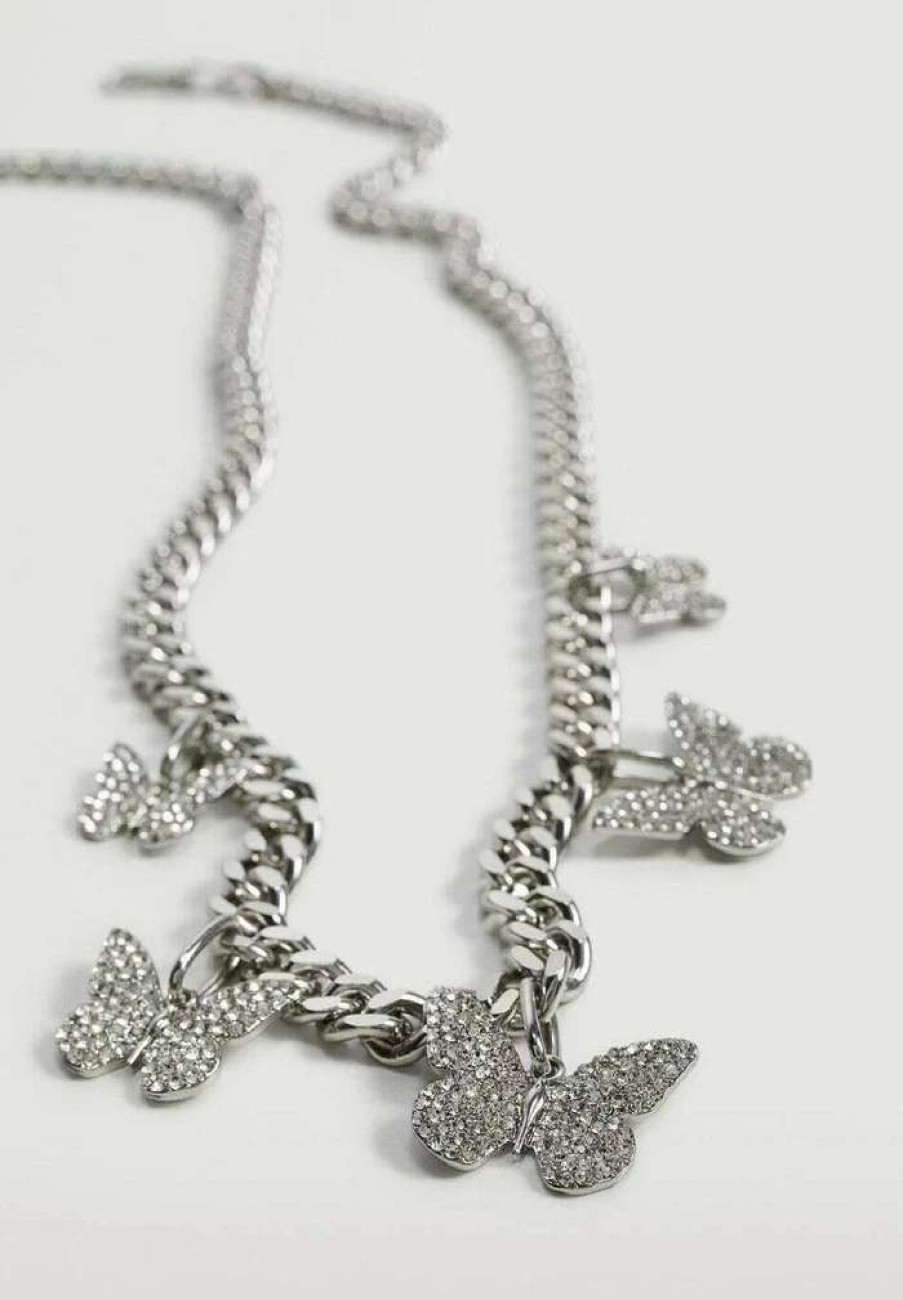 Accessoires * | Mango Bolboret Anklet Silver