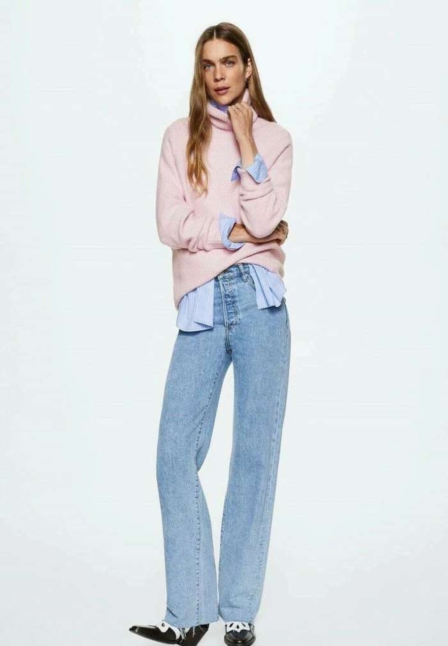 Clothing * | Mango Taldorac Jumper Pastelpink