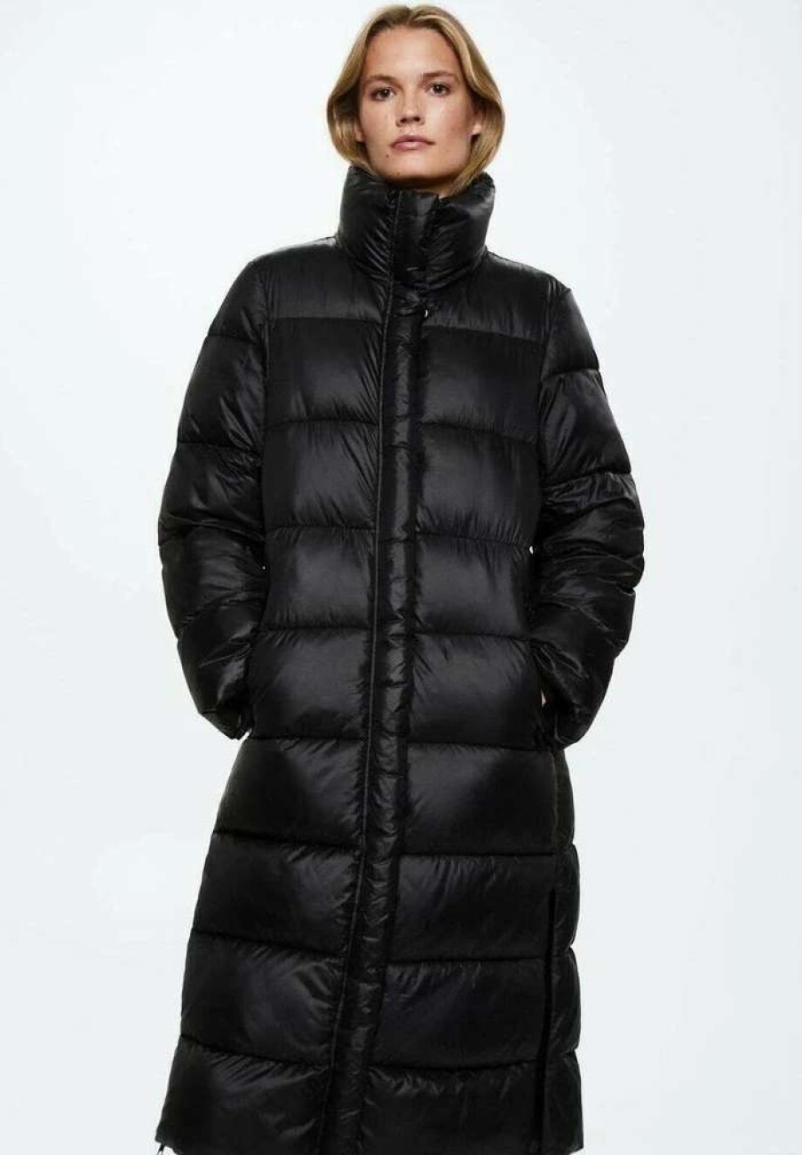 Clothing * | Mango Toitoi Winter Coat Schwarz