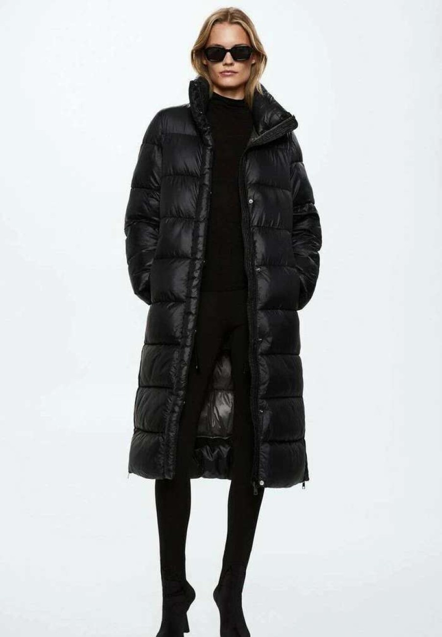 Clothing * | Mango Toitoi Winter Coat Schwarz