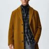 Clothing * | Mango Dalan I Classic Coat Senfgelb