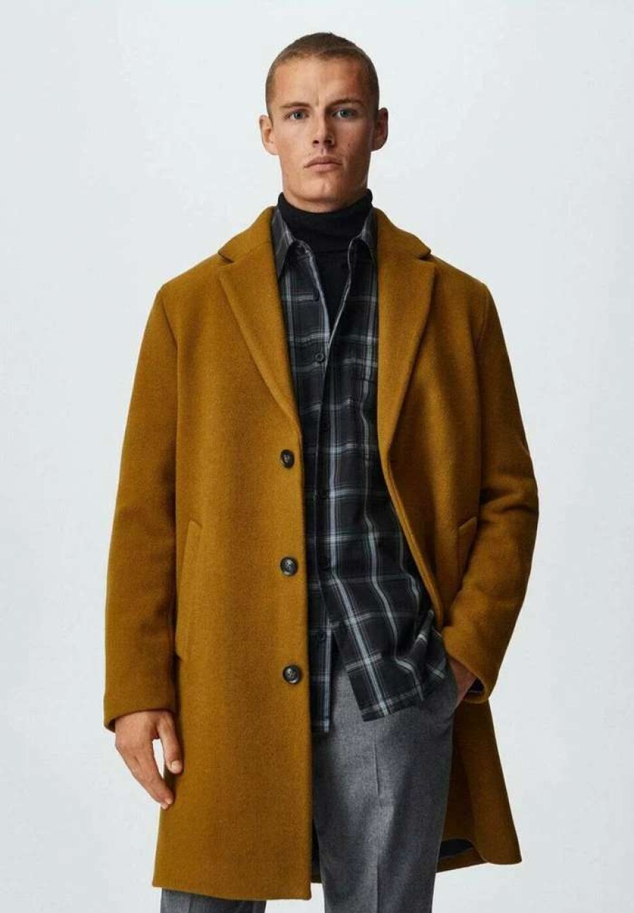 Clothing * | Mango Dalan I Classic Coat Senfgelb