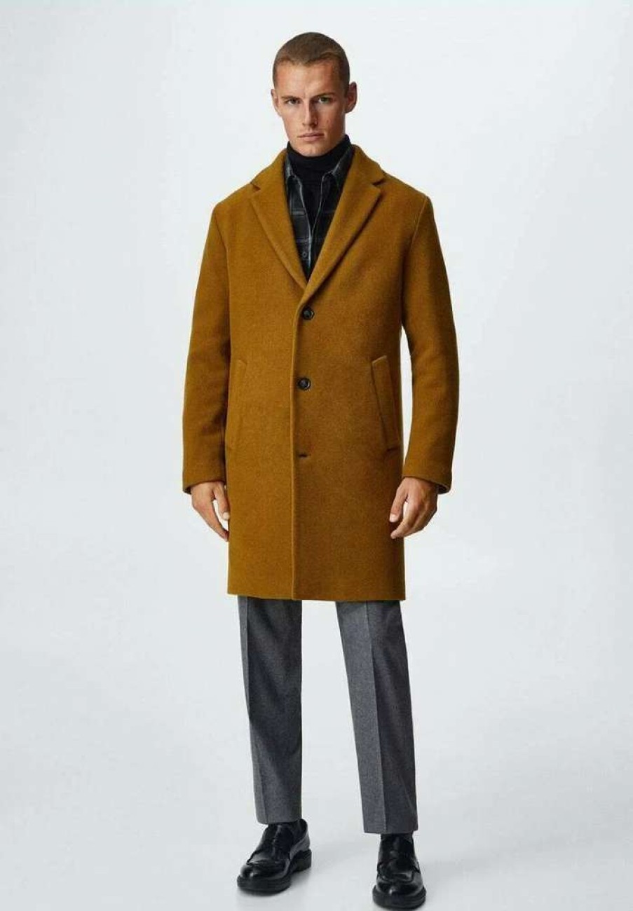 Clothing * | Mango Dalan I Classic Coat Senfgelb