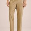 Clothing * | Mango Tiberio Trousers Beige