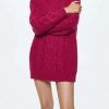 Clothing * | Mango Jumper Dress Fuksja