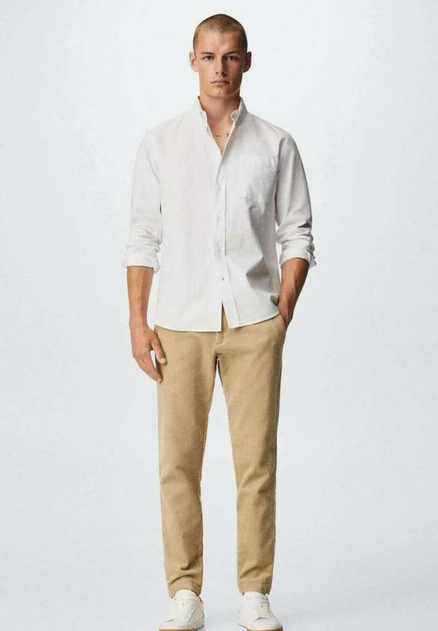 Clothing * | Mango Oxford Shirt Bialy