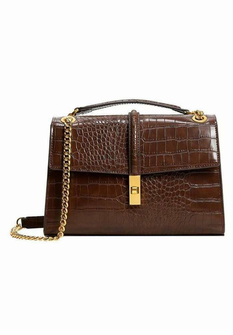 Accessoires * | Mango Adeli Handbag Brown