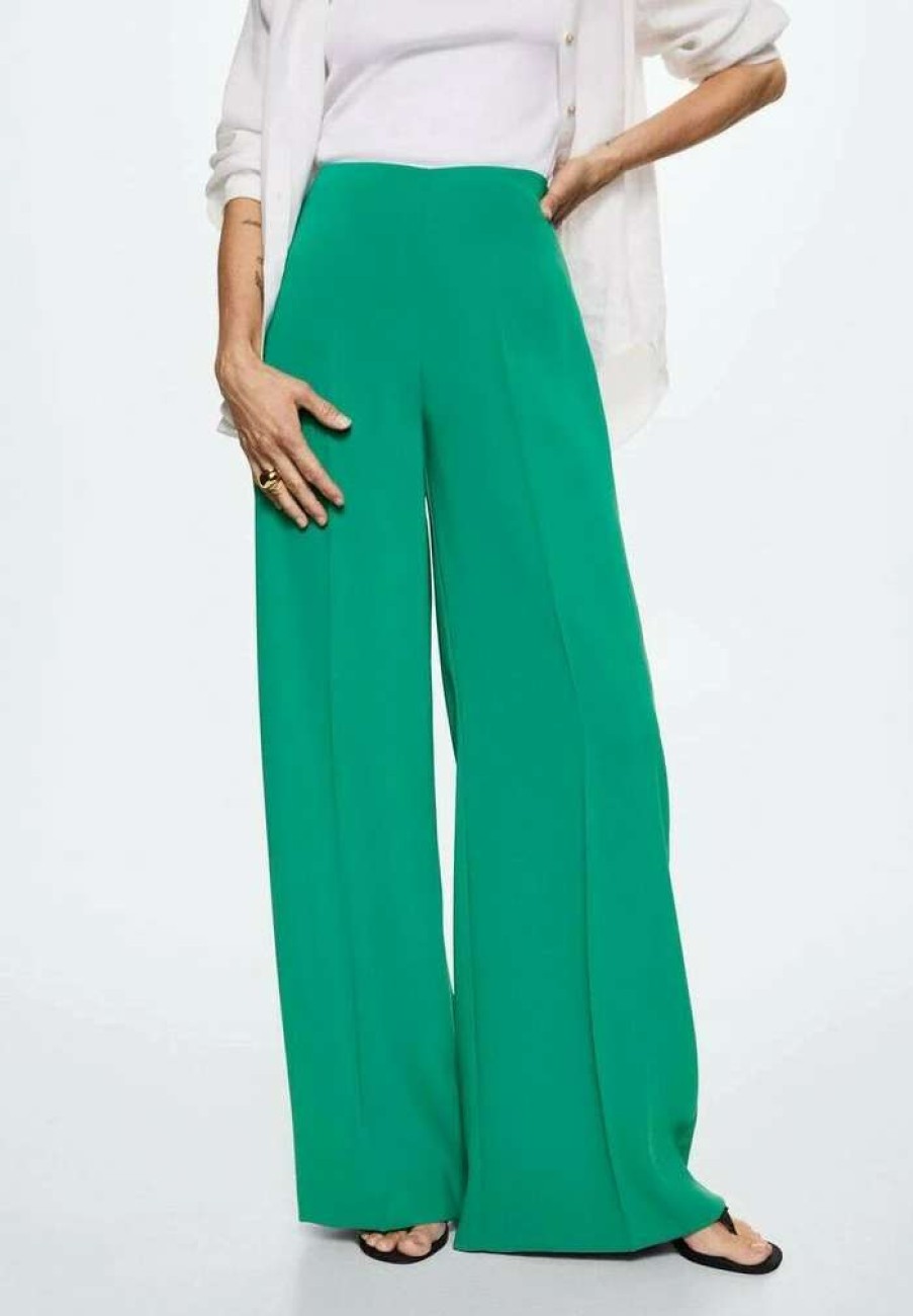 Clothing * | Mango Justo Trousers Grun