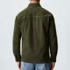 Clothing * | Mango Guy Denim Jacket Khaki